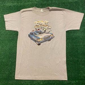 Police Car Cops Vintage 80s T-Shirt